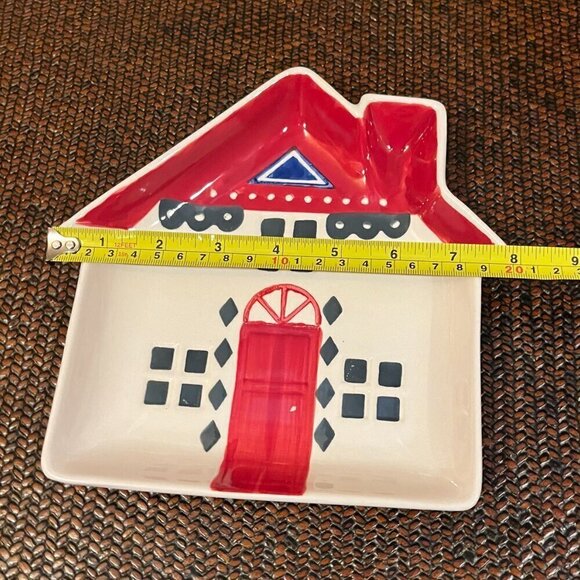 Set of 2 WORLD MARKET Nordic House 8x8” Salad Plate / Serving Dish - Retired - Picture 9 of 10